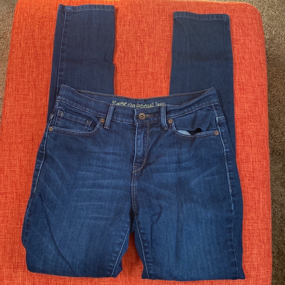 Y2K Levis Classic Blue Denim Hi Rise 632 Jeans